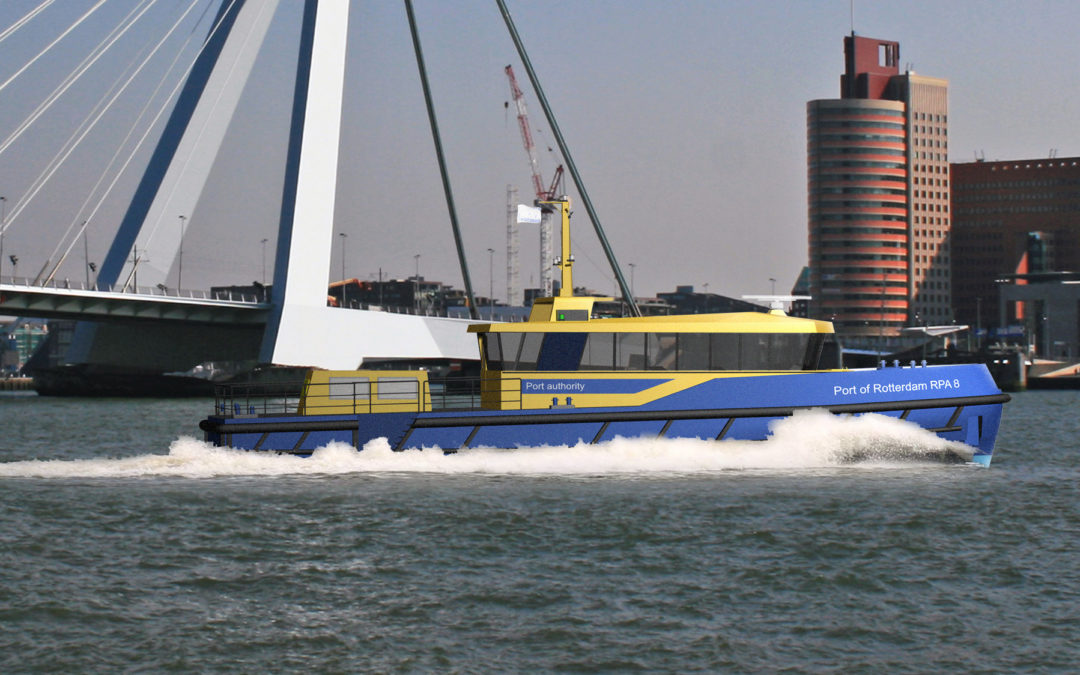 Hull Vane® on new patrol vessel for Port of Rotterdam