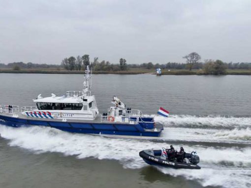 25m Stan Patrol 2506 patrol vessel for Dutch Police (Damen Shipyards)