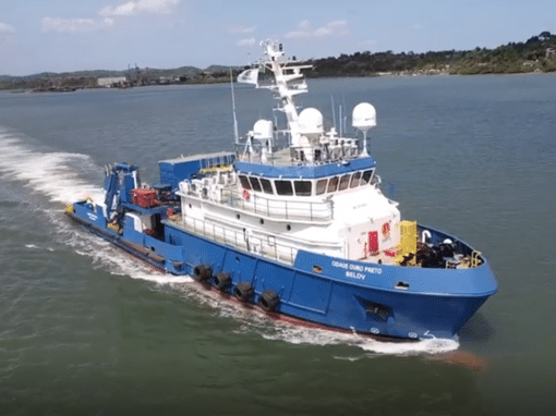 42m Dive Support Vessel – Cidade Ouro Preto